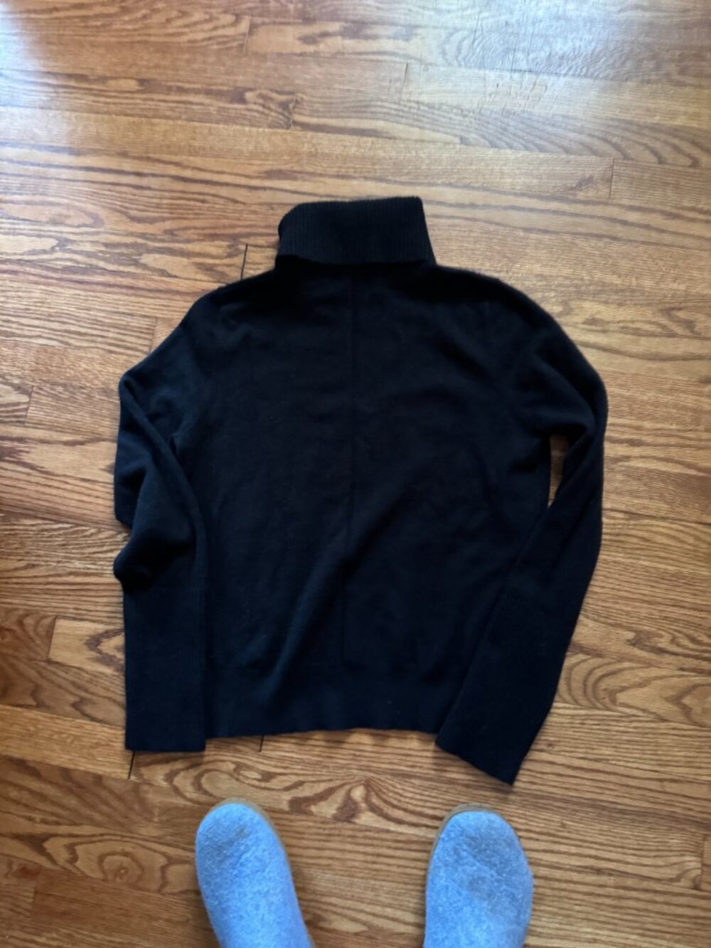 La Ligne Solid Lean Lines Turtleneck, Size Small